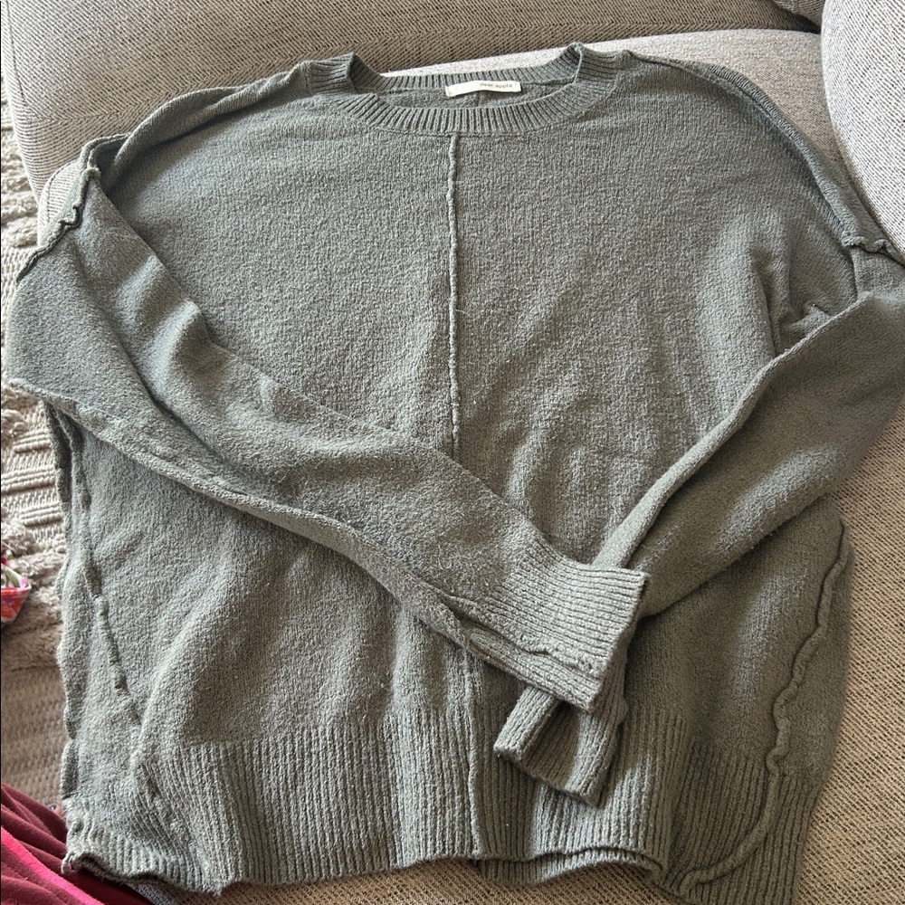 Olive Green Women's Sweater